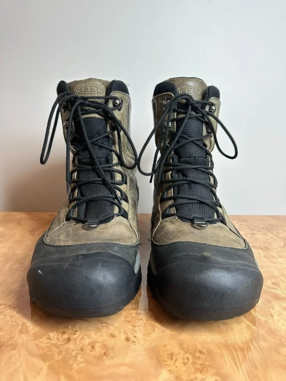 KEEN Revel IV High Polar Insulated Waterproof Winter Boots Brown Men’s 10
